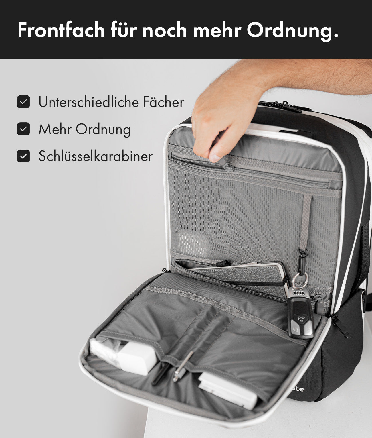 Backpack Pro 2 – Black and White Limited Edition
