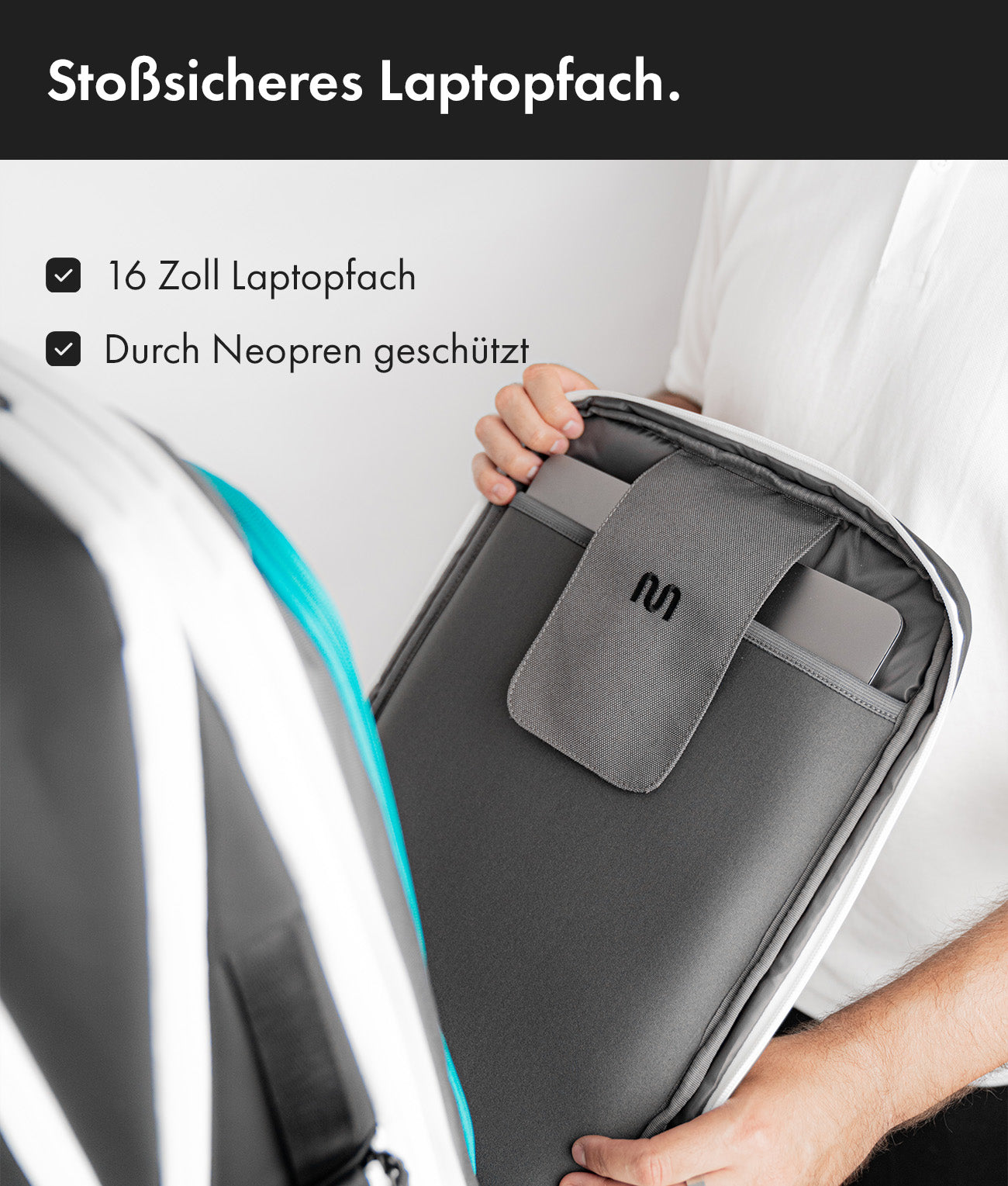 Backpack Pro 2 – Black and White Limited Edition