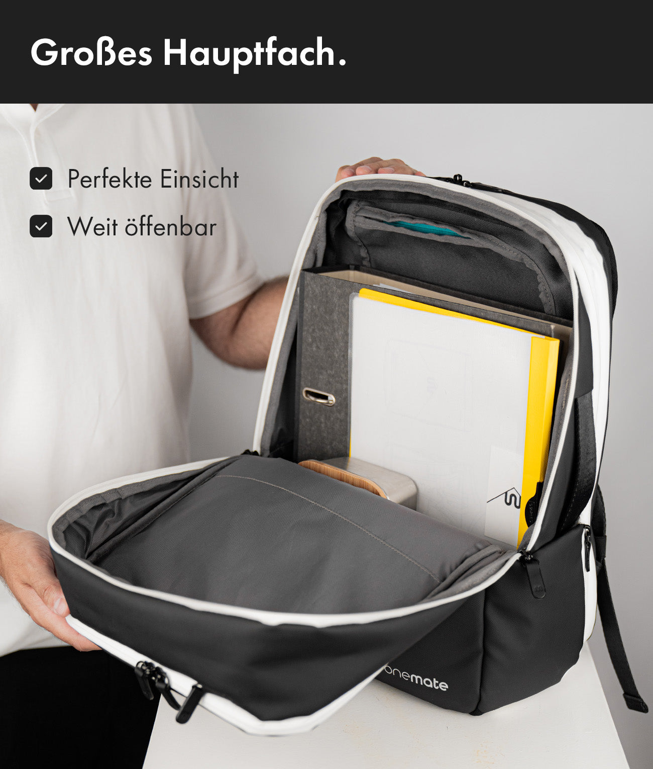 Backpack Pro 2 – Black and White Limited Edition