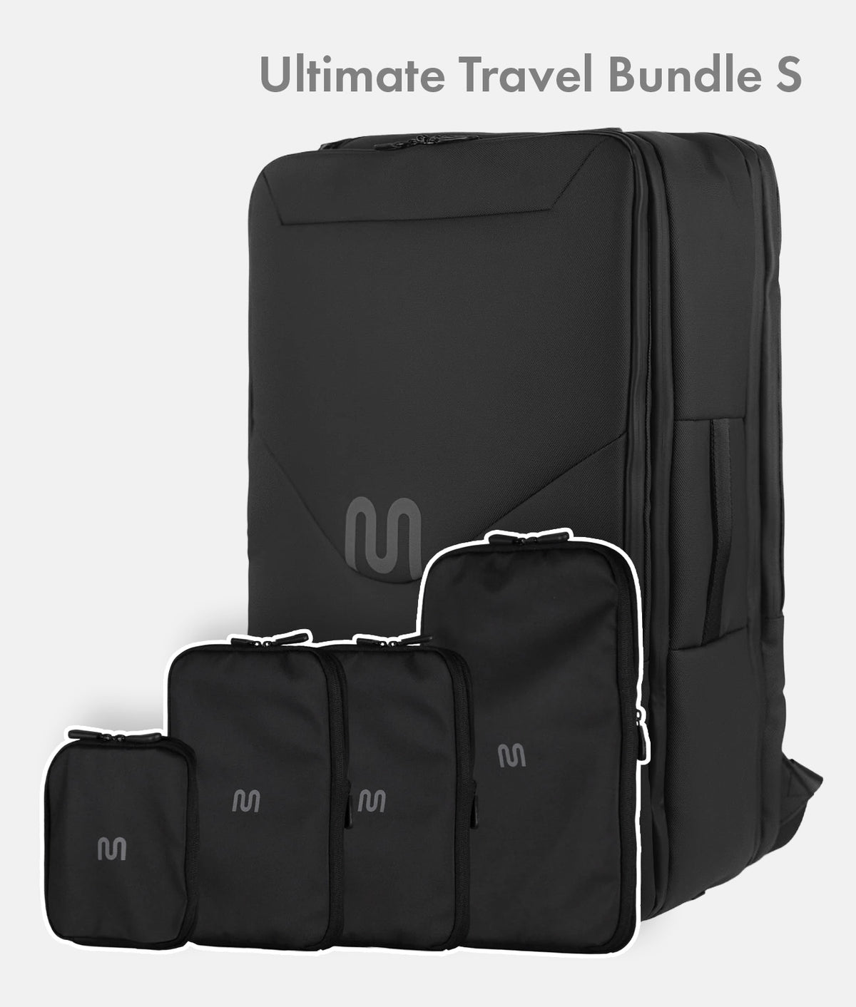 Ultimate Travel Bundle S – Travel Backpack Ultimate 2 + Packing Cubes