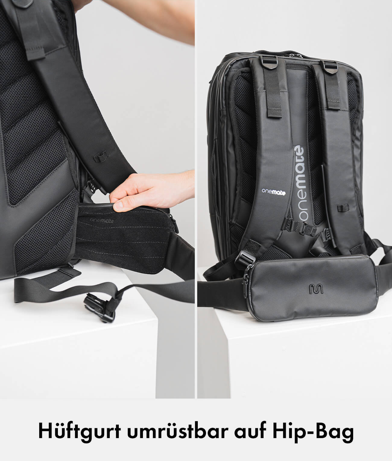Travel Backpack Pro + Hip Belt Pro Bundle