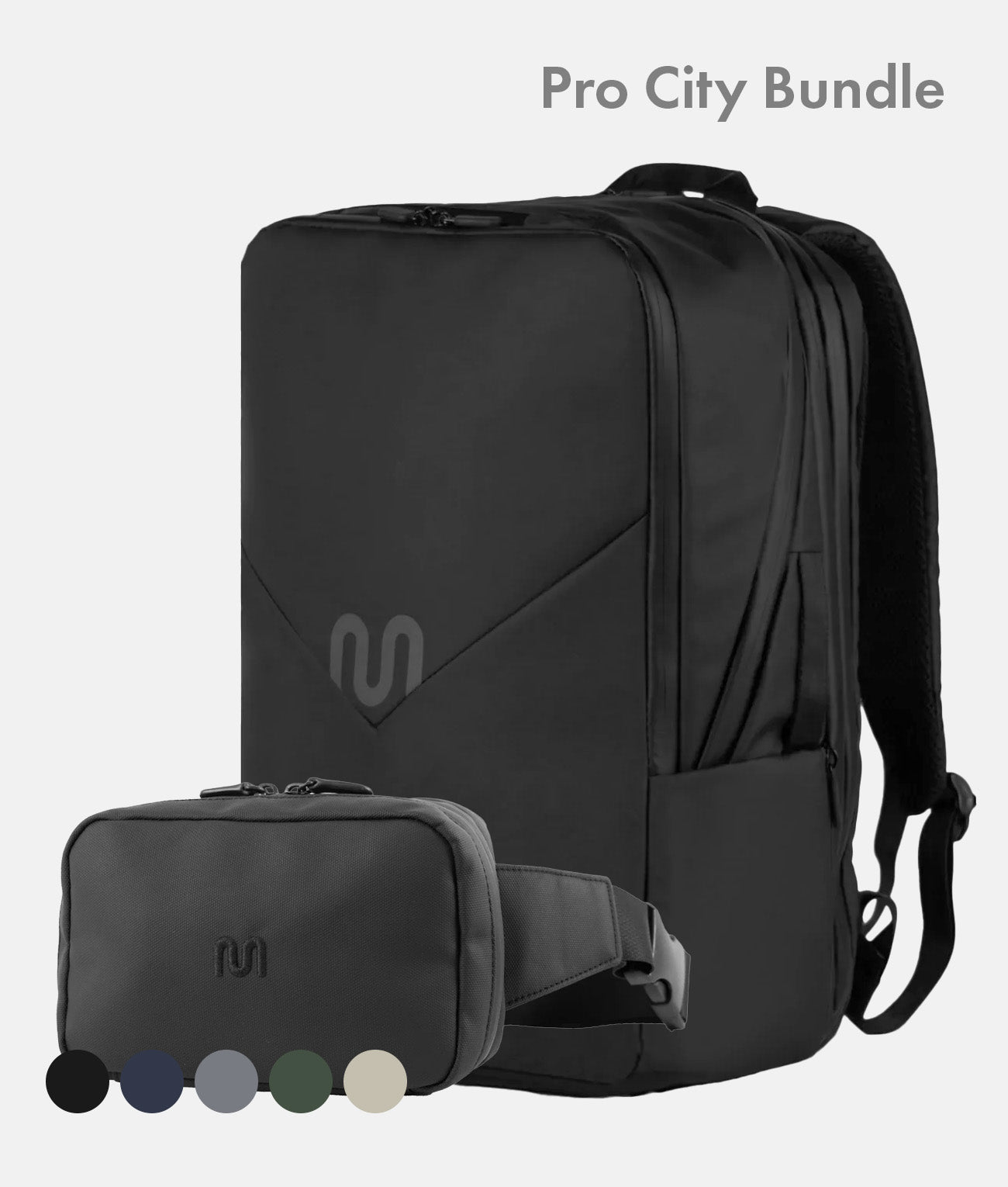 Pro City Bundle – Backpack Pro 2 + Hip Bag Pro